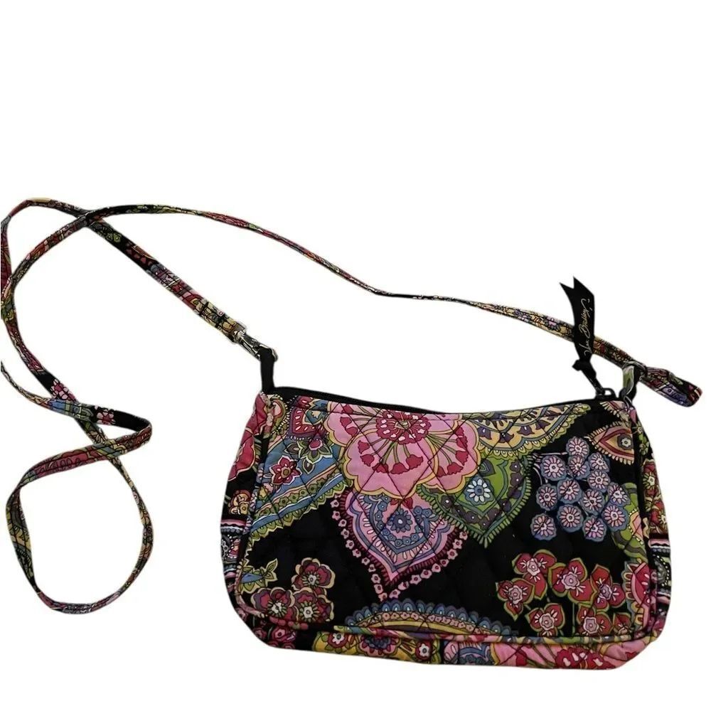 Vera Bradley Little Crossbody - Symphony in Hue